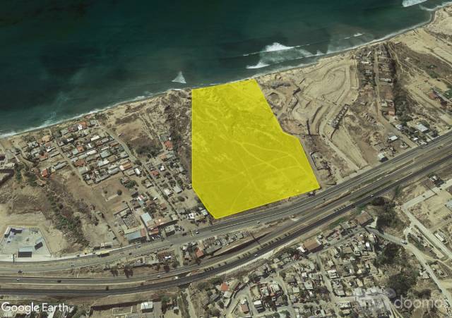 Venta de Terreno frente al mar, Rosarito Centro, 78,000m2