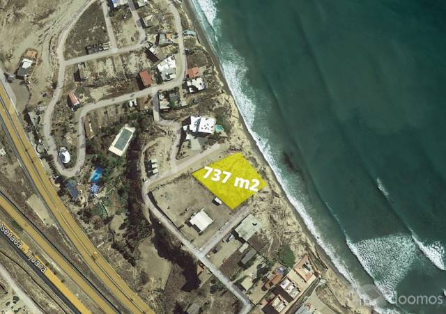 Venta de Terreno en Baja del Mar, P. de Rosarito, 737m2