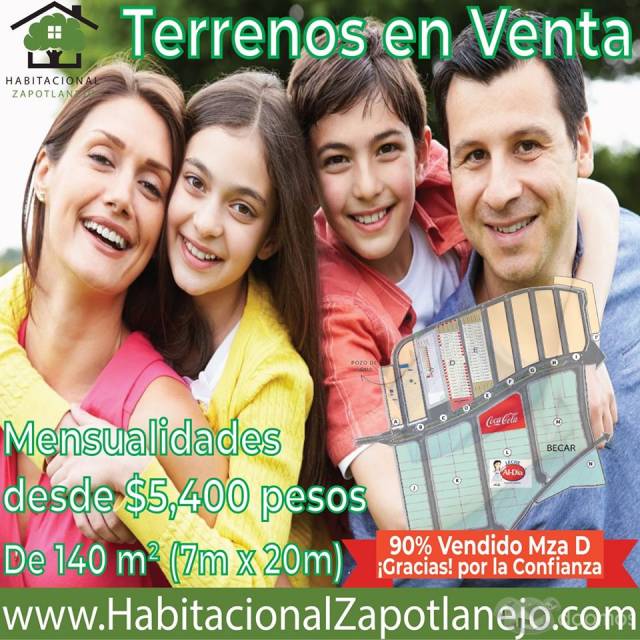 Terrenos en venta