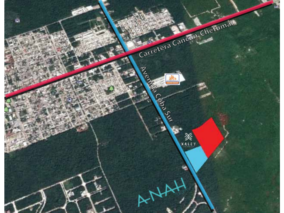 MAGNIFICO LOTE A 100M AV. COBÁ SUR, TULUM