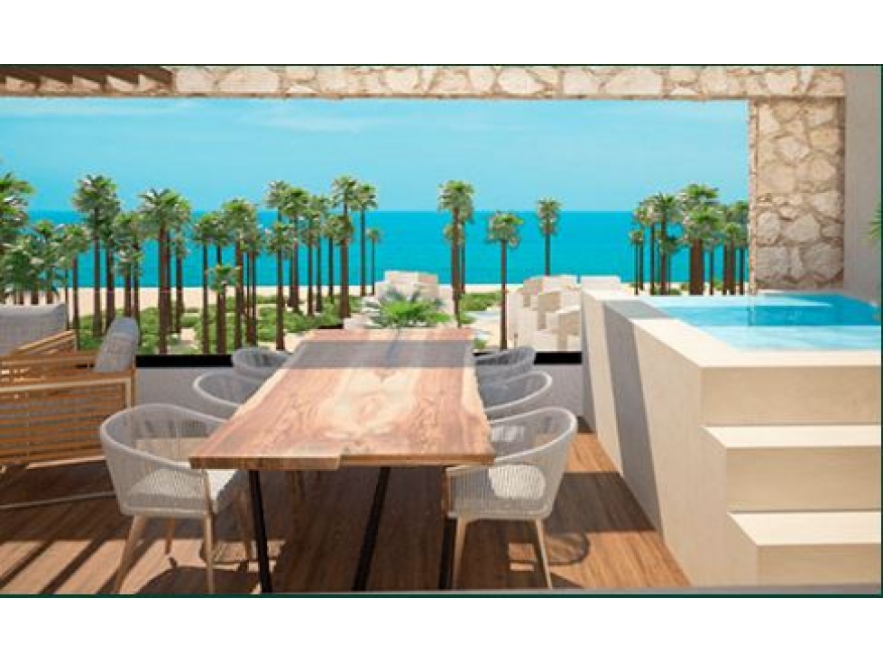 PENTHOUSE FRENTE AL MAR DE TELCHAC LA BOCANA