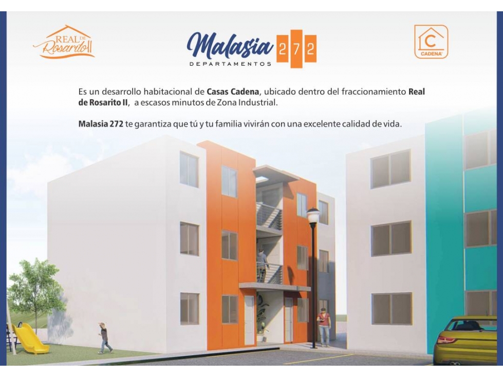 CONDOMINIOS REAL DE ROSARITO II NUEVA ETAPA MALASIA 272 PRECIO BASE