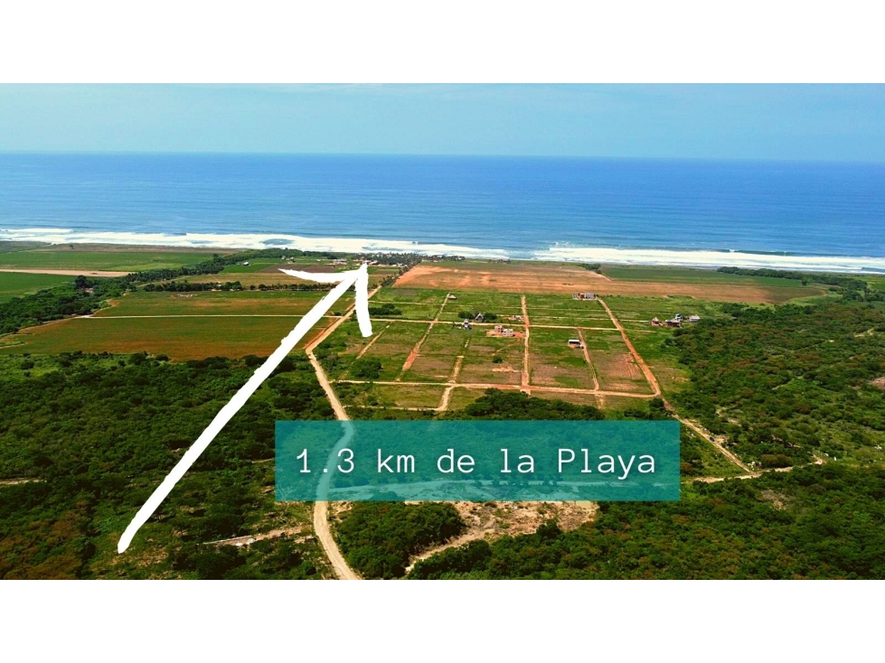 Tierra Blanca / 2,000 m2 / Cerca de la playa