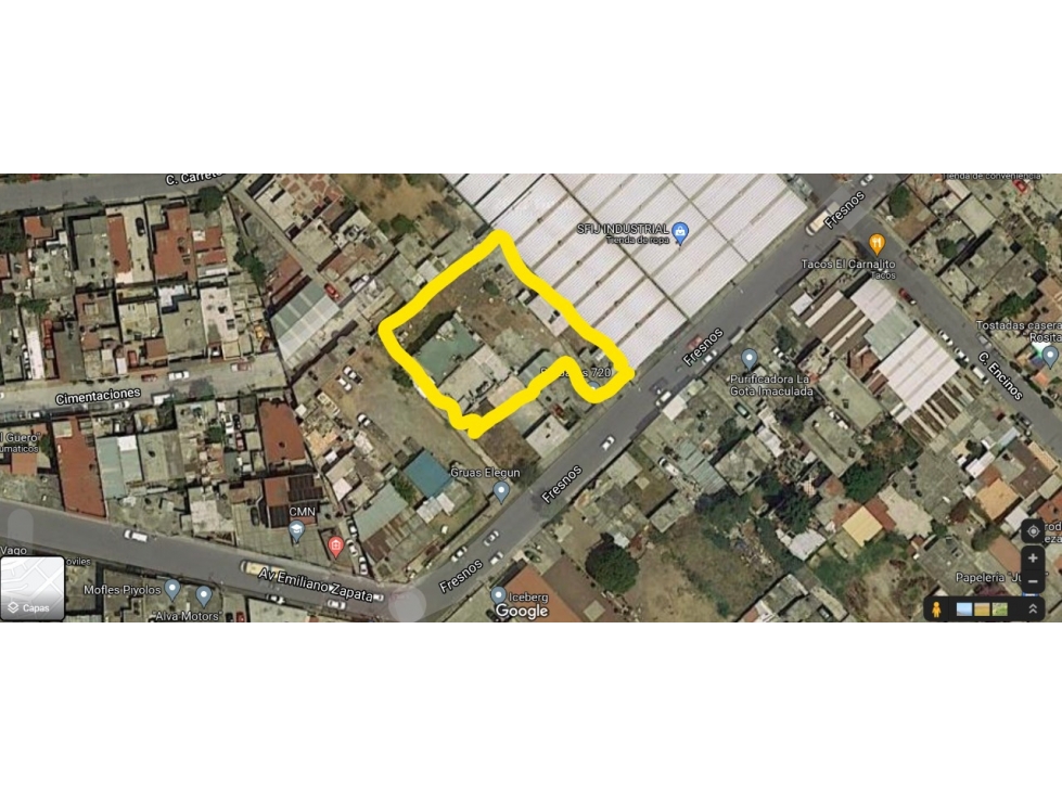 TERRENO 900M2 A 5MIN CHAMAPA-LECHERIA ATIZAPAN