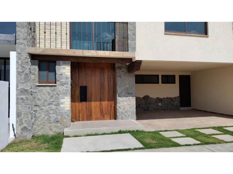 Casa En Venta Nueva En Zerezotla Estilo Toscano