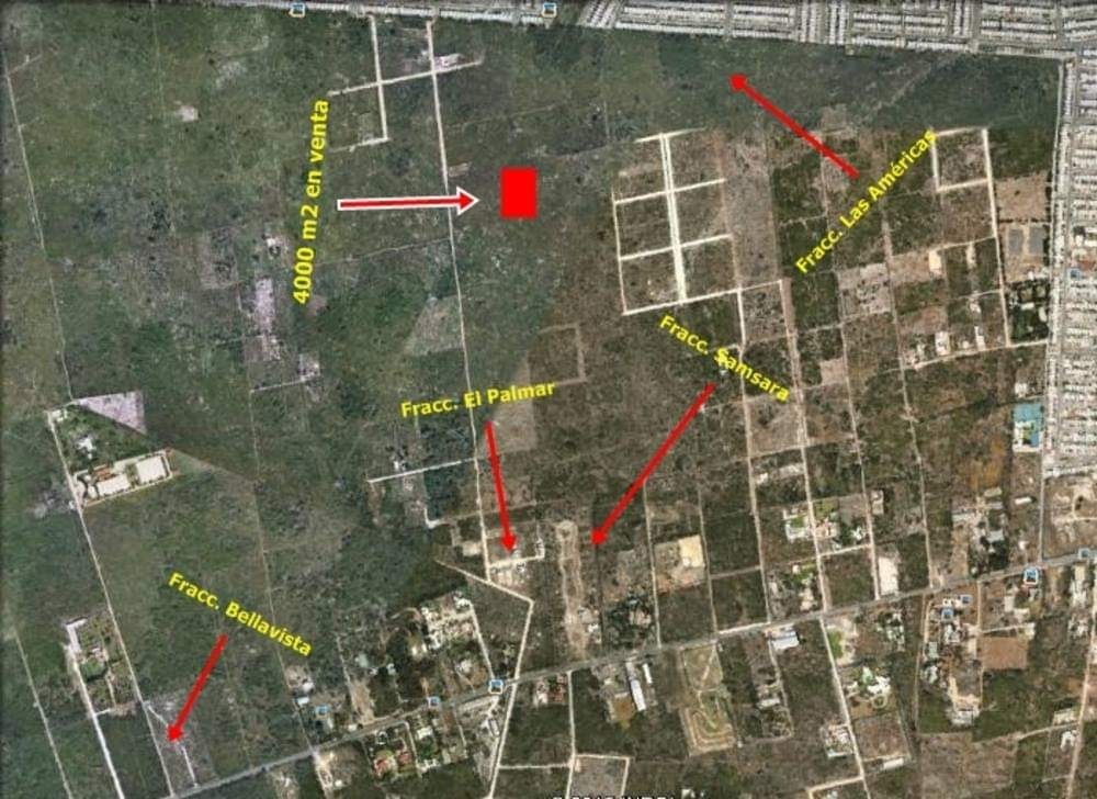 TERRENO DE 4,000m2 EN VENTA EN DZITYÁ