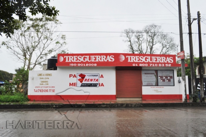 TERRENO EN RENTA EN SANTIAGO DE LA PEÑA TUXPAN, VERACRUZ